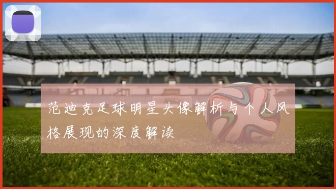 范迪克足球明星头像解析与个人风格展现的深度解读