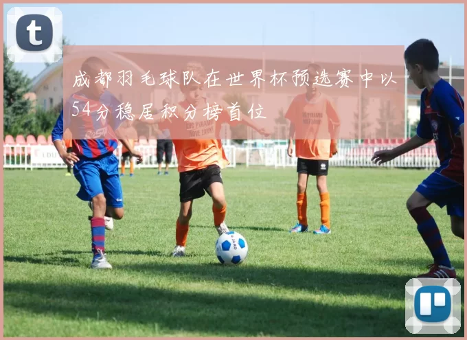 成都羽毛球队在世界杯预选赛中以54分稳居积分榜首位