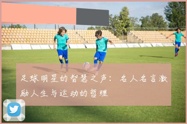 足球明星的智慧之声：名人名言激励人生与运动的哲理